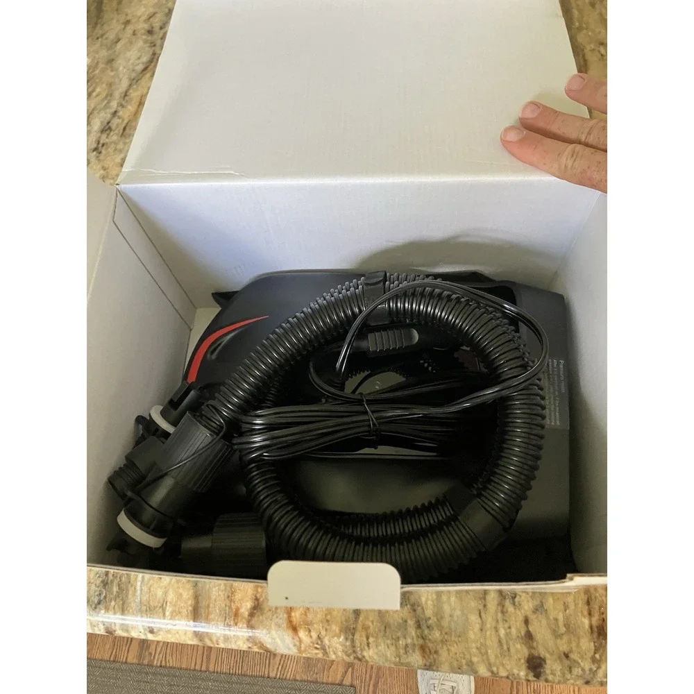 50PSI High Pressure SUP Electric Air Pump,Intelligent Dual Stage Inflation  Auto